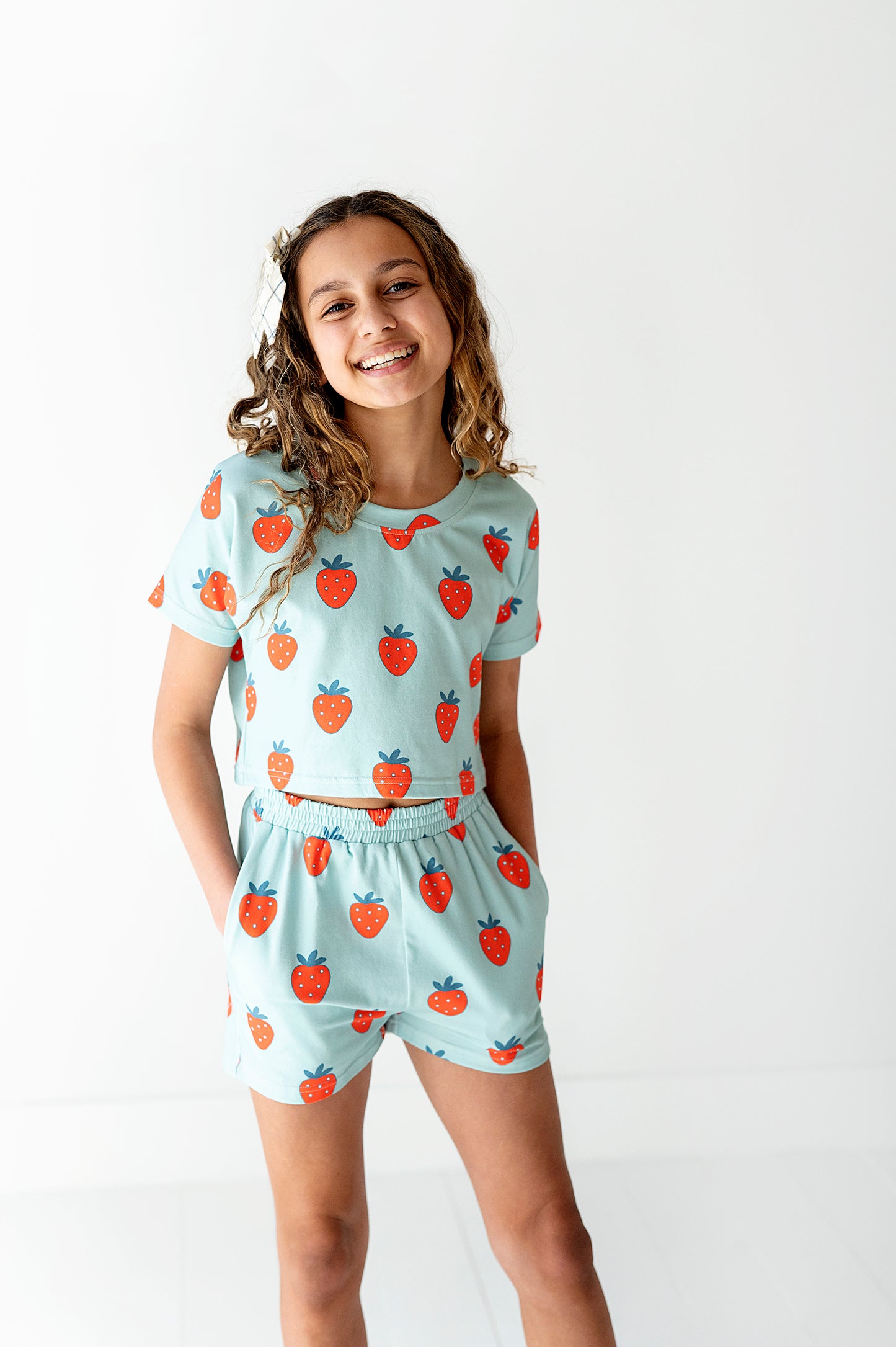 Strawberry Tee and Short Set
