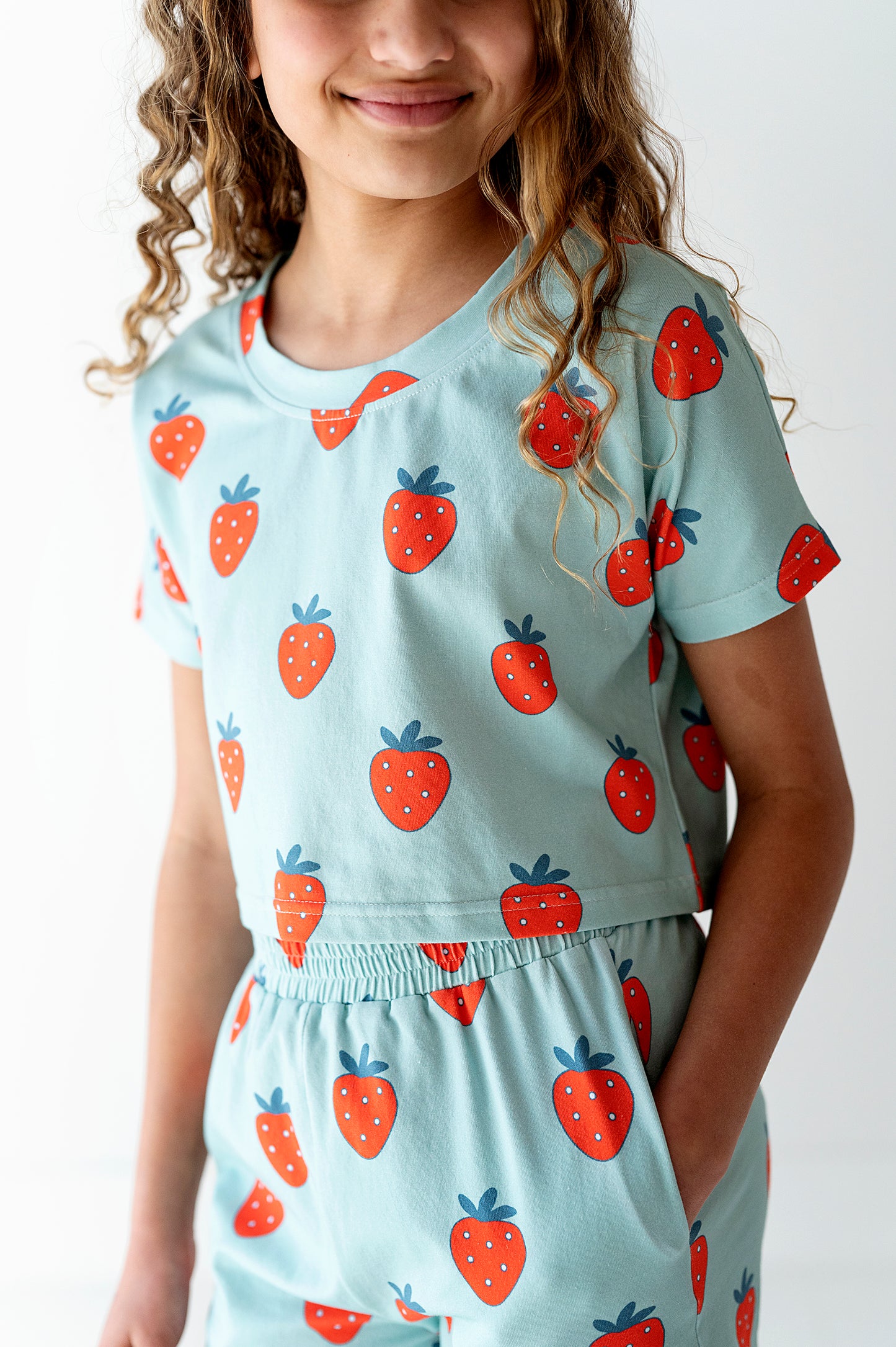 Strawberry Tee and Short Set