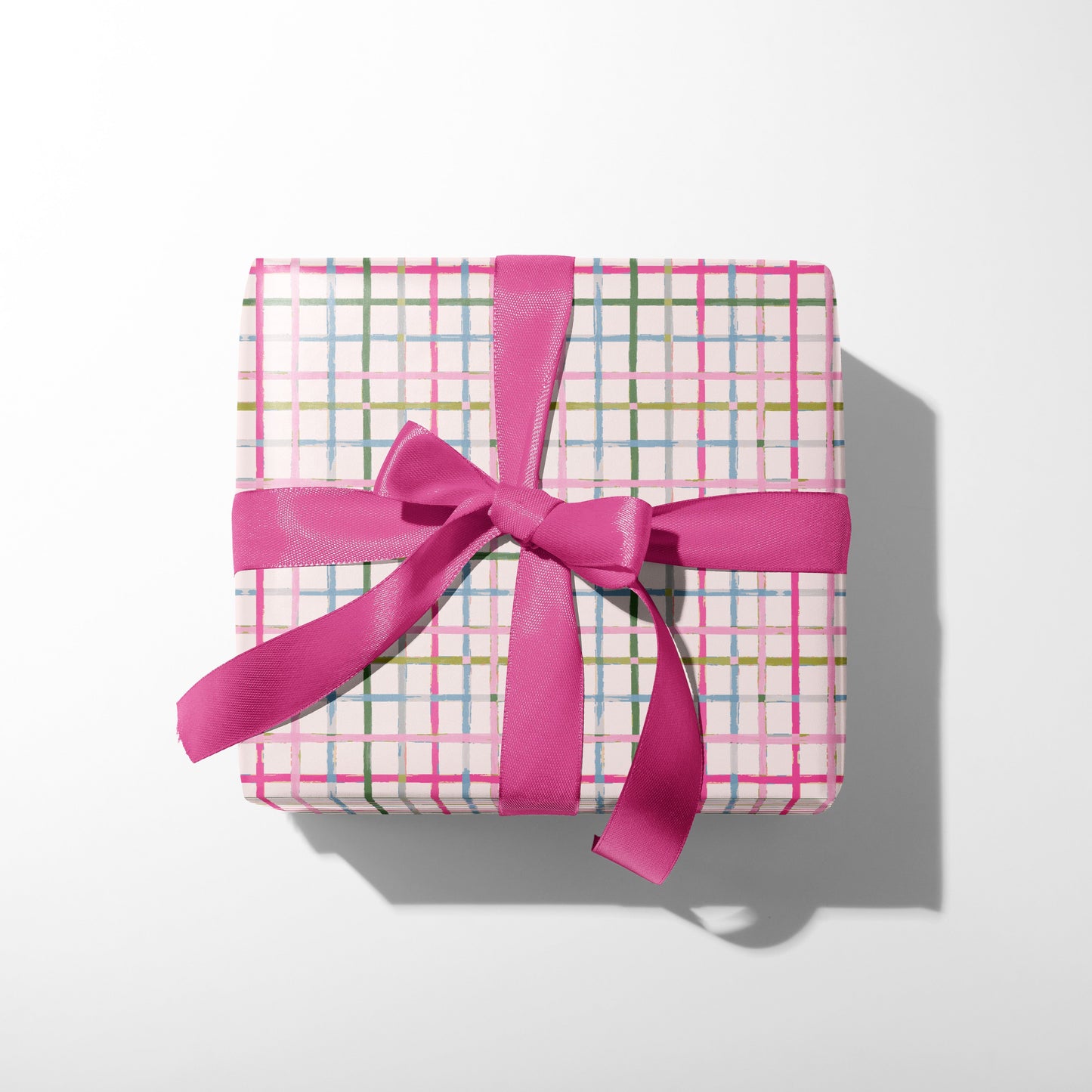Nutcracker Plaid Wrapping Paper