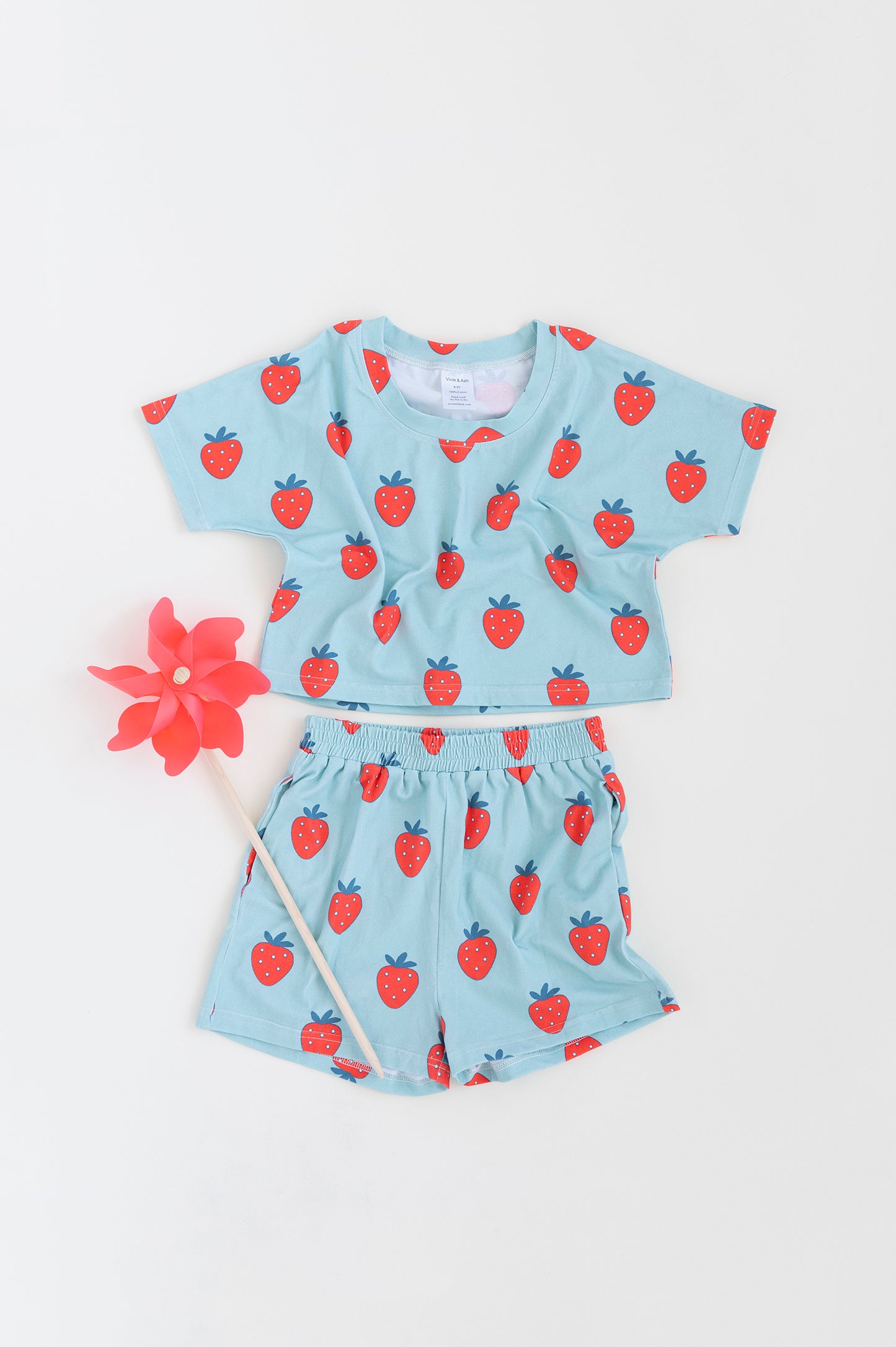 Strawberry Tee and Short Set