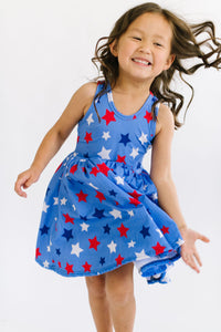 Blue Star Racerback Dress