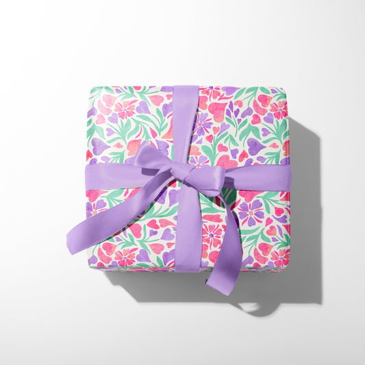 Heartfelt Petals Wrapping Paper