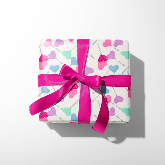 Watercolor Lollipops Wrapping Paper