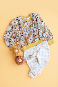 Fall Bloom Pullover and Jogger Set