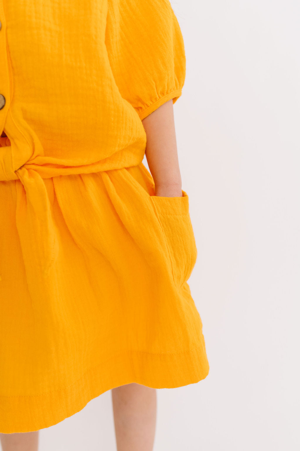 Pocket Skirt in Marigold