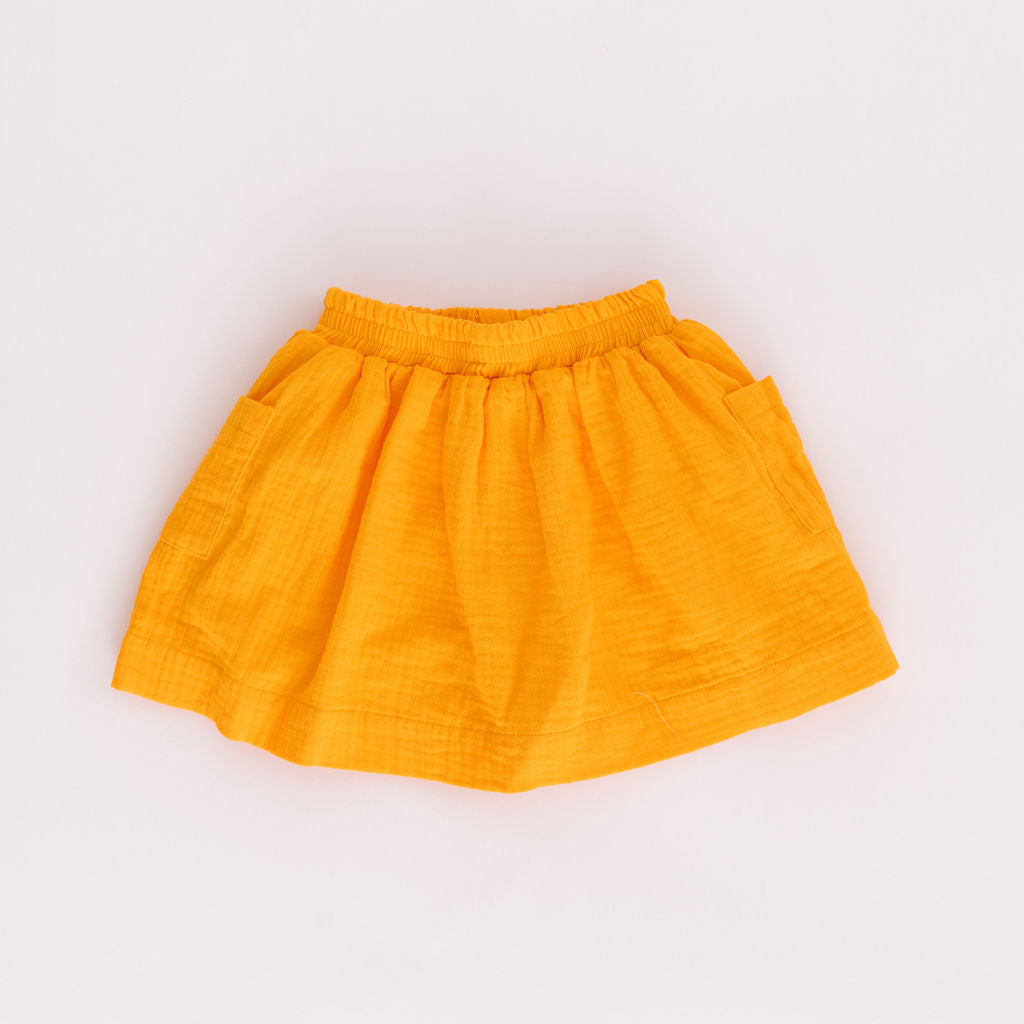Pocket Skirt in Marigold