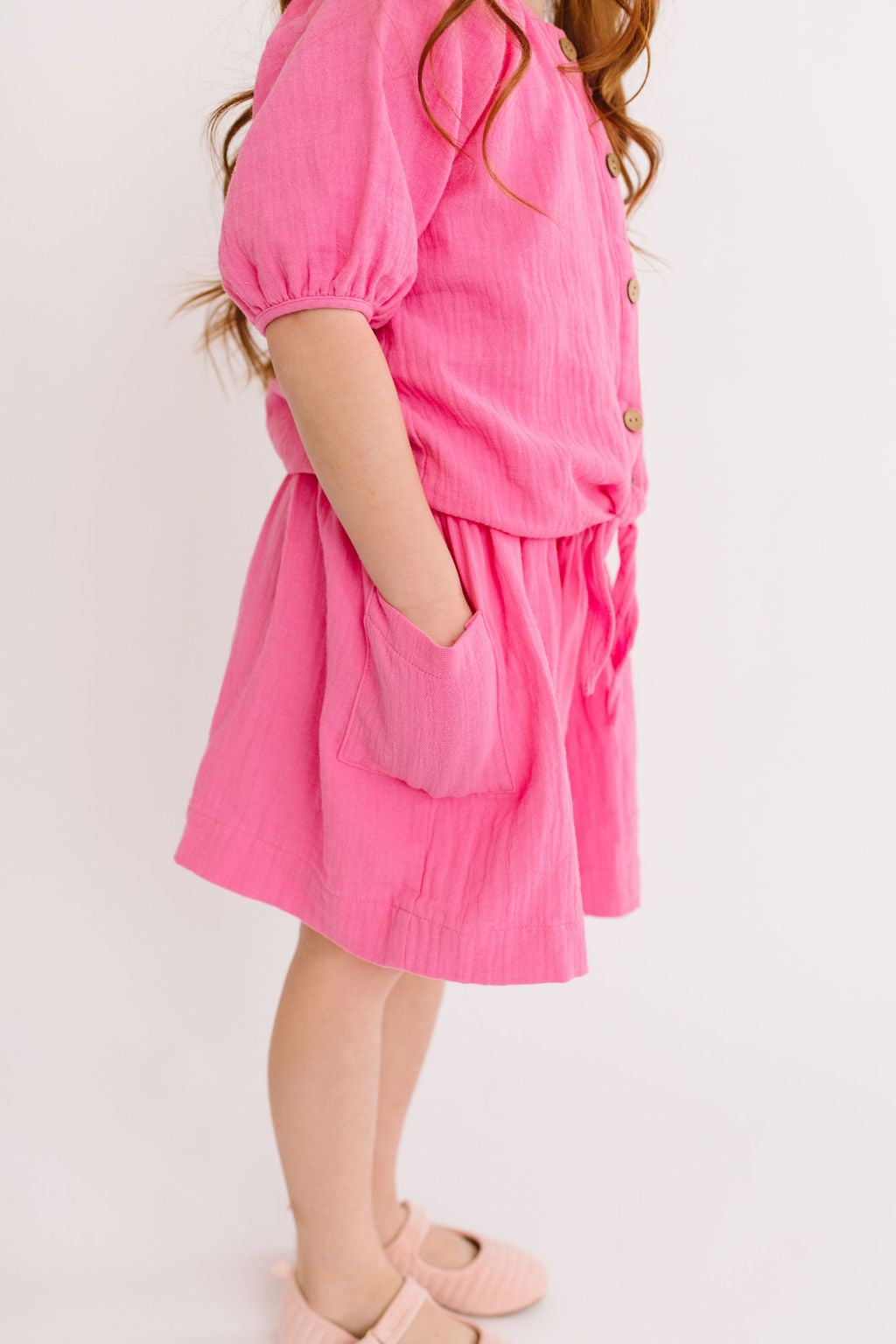 Pocket Skirt in Azalea Pink