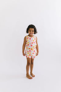 Retro Daisies Tank Romper