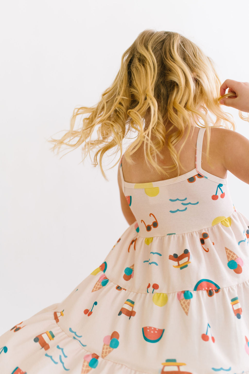 Beach Adventures Three Tier Twirly Dress