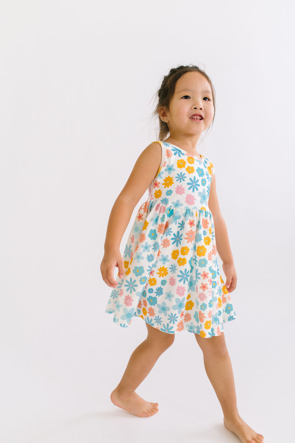 Endless Summer Floral Tank Twirly Dress
