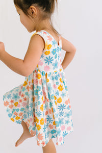 Endless Summer Floral Tank Twirly Dress