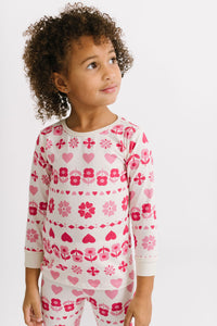 Valentine Fair Isle Bamboo PJ Set