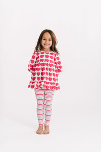 LAST ONE Smitten Stripe Leggings