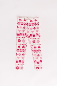 Valentine Fair Isle Leggings